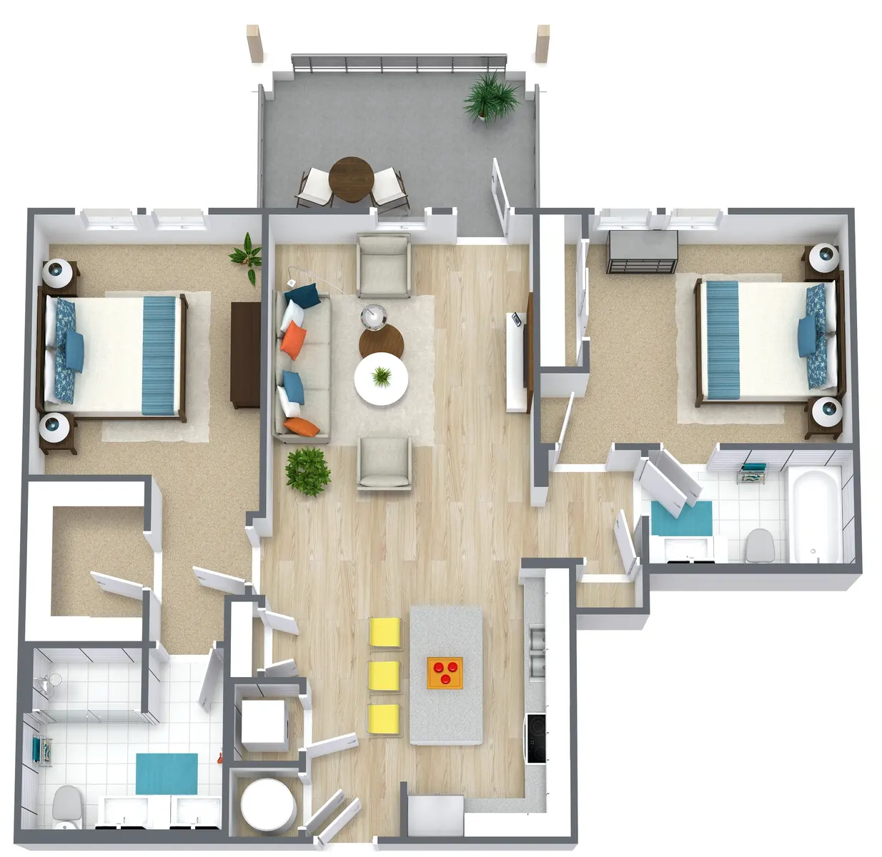 Weston 4 Hundred - Diagram, Floor Plan, Plant