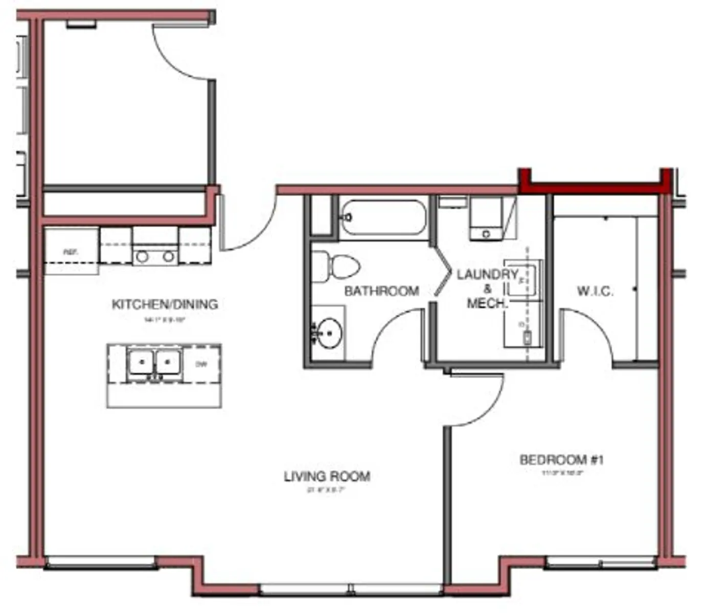 Station on 17th - Diagram, Floor Plan, Chart