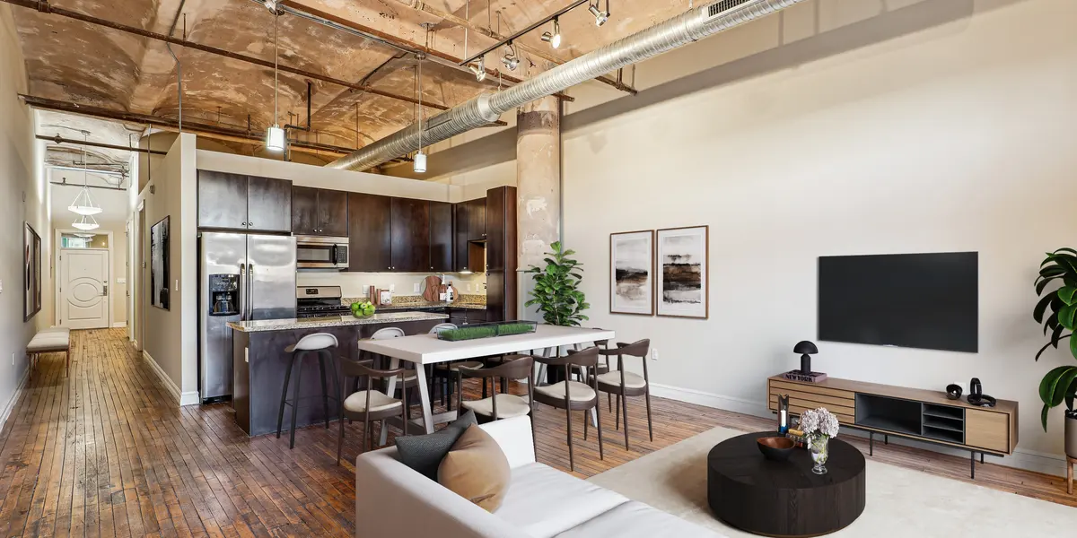 City View Lofts - Indoors, Interior Design, Wood