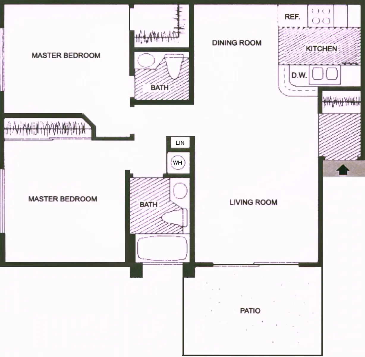 Colony Ridge Apartments Colony Ridge Apartments - Diagram, Floor Plan, Chart