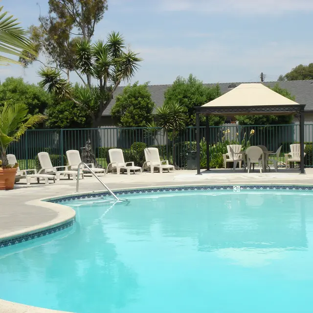 Arbor Glen Apartments - Summer, Hotel, Backyard