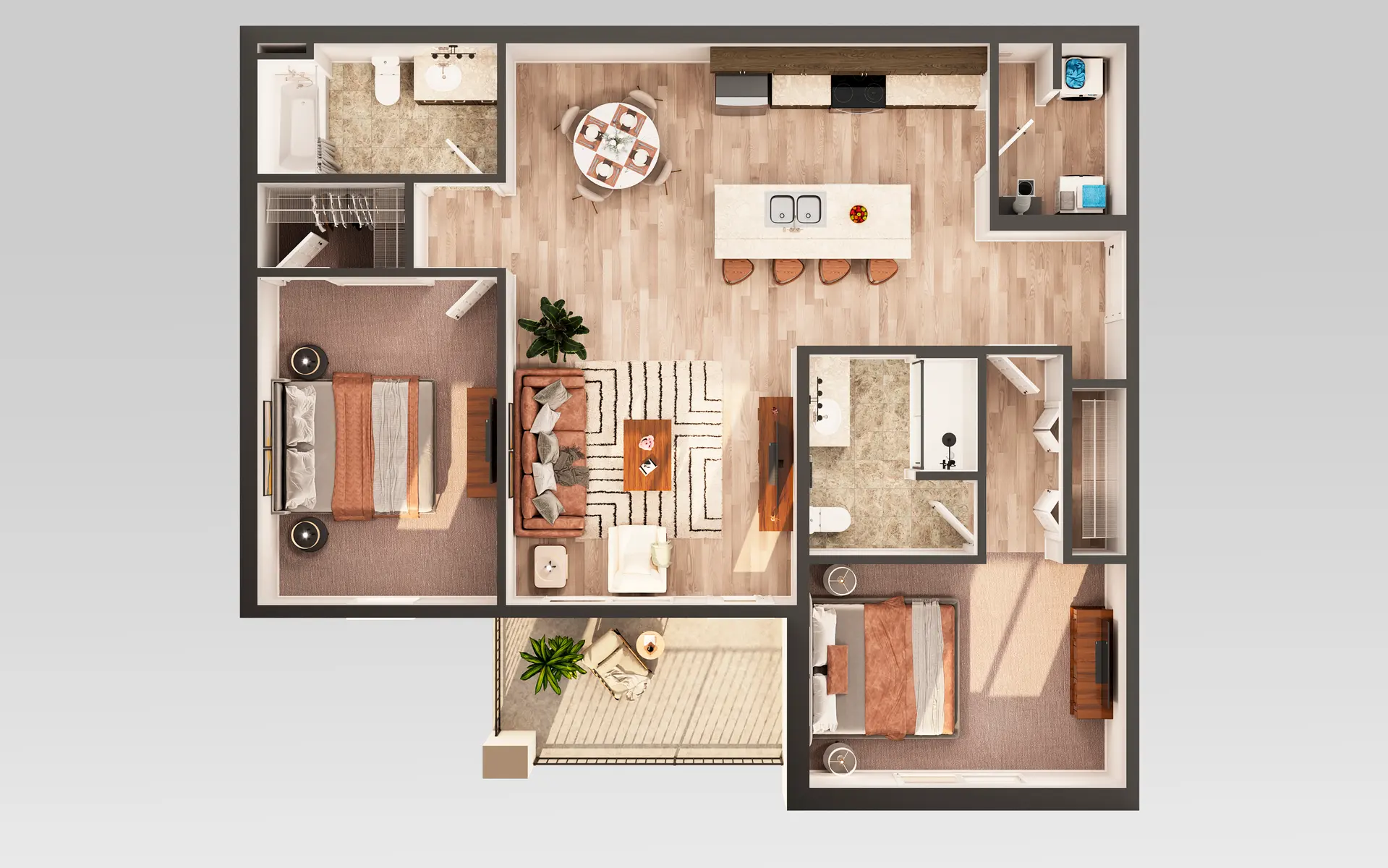 The Jewel Whispering Oaks - Diagram, Floor Plan, Indoors