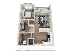 A1 LL (1 Bedroom)