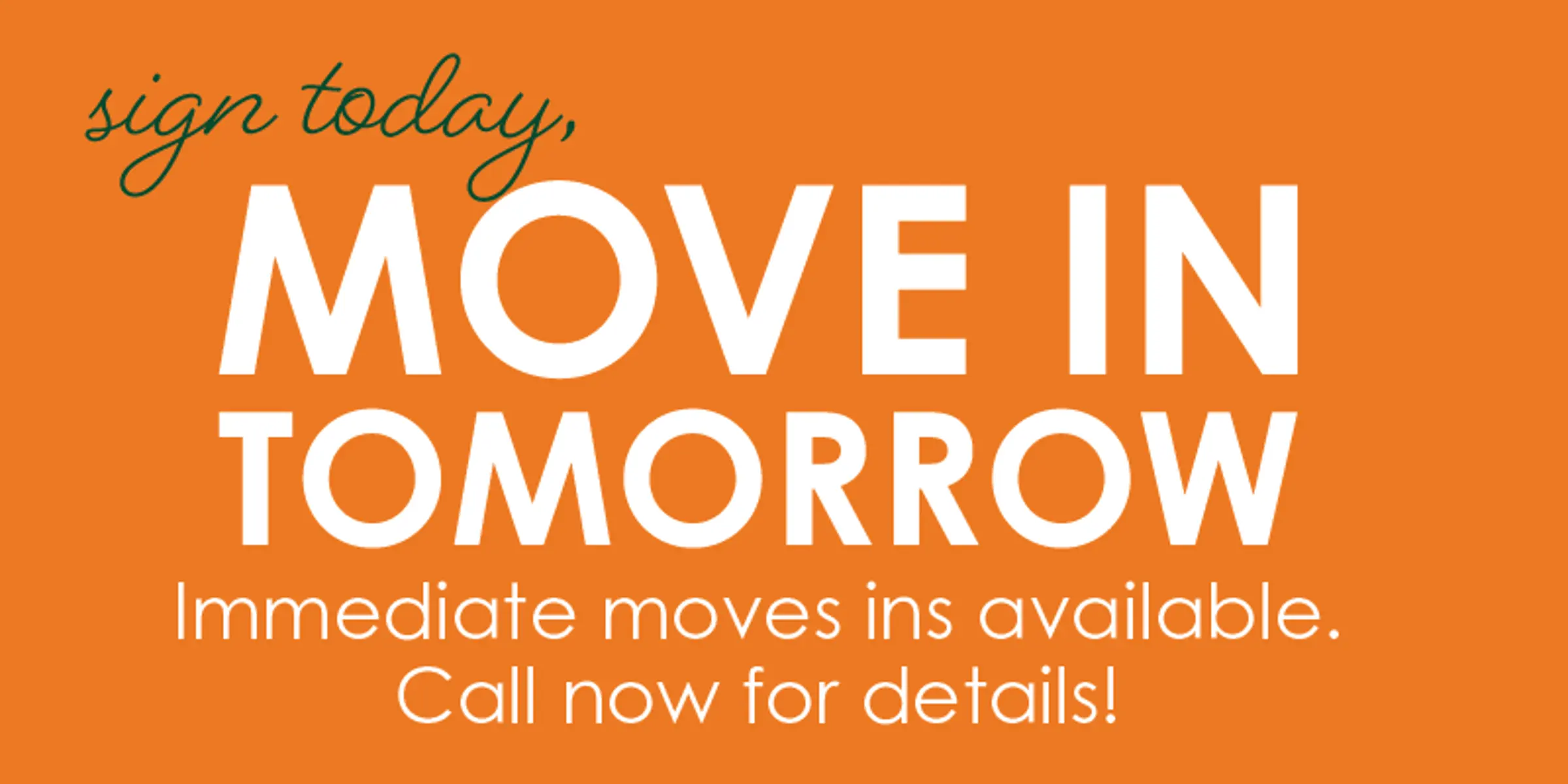 Forest Lake Student Housing - Advertisement, Poster