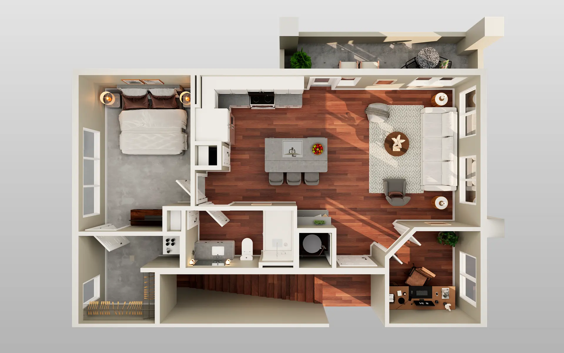 District Midtown - Indoors, Interior Design, Diagram