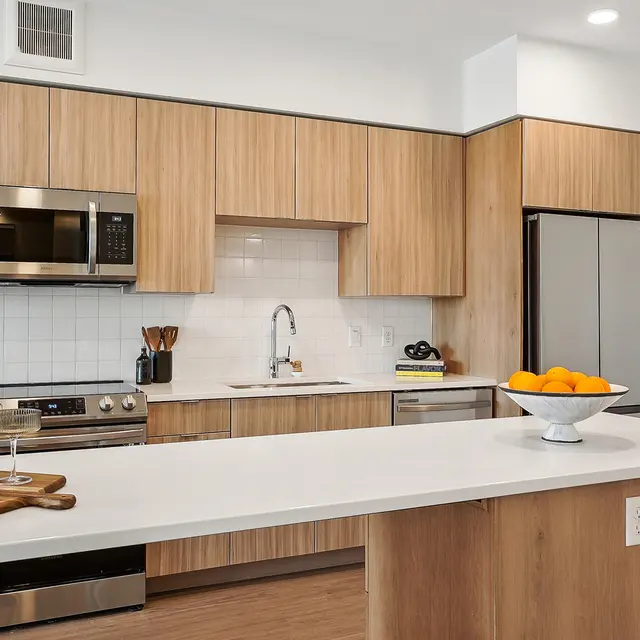 One Bedroom Kitchen - The Deveraux One Bedroom Kitchen - The Deveraux