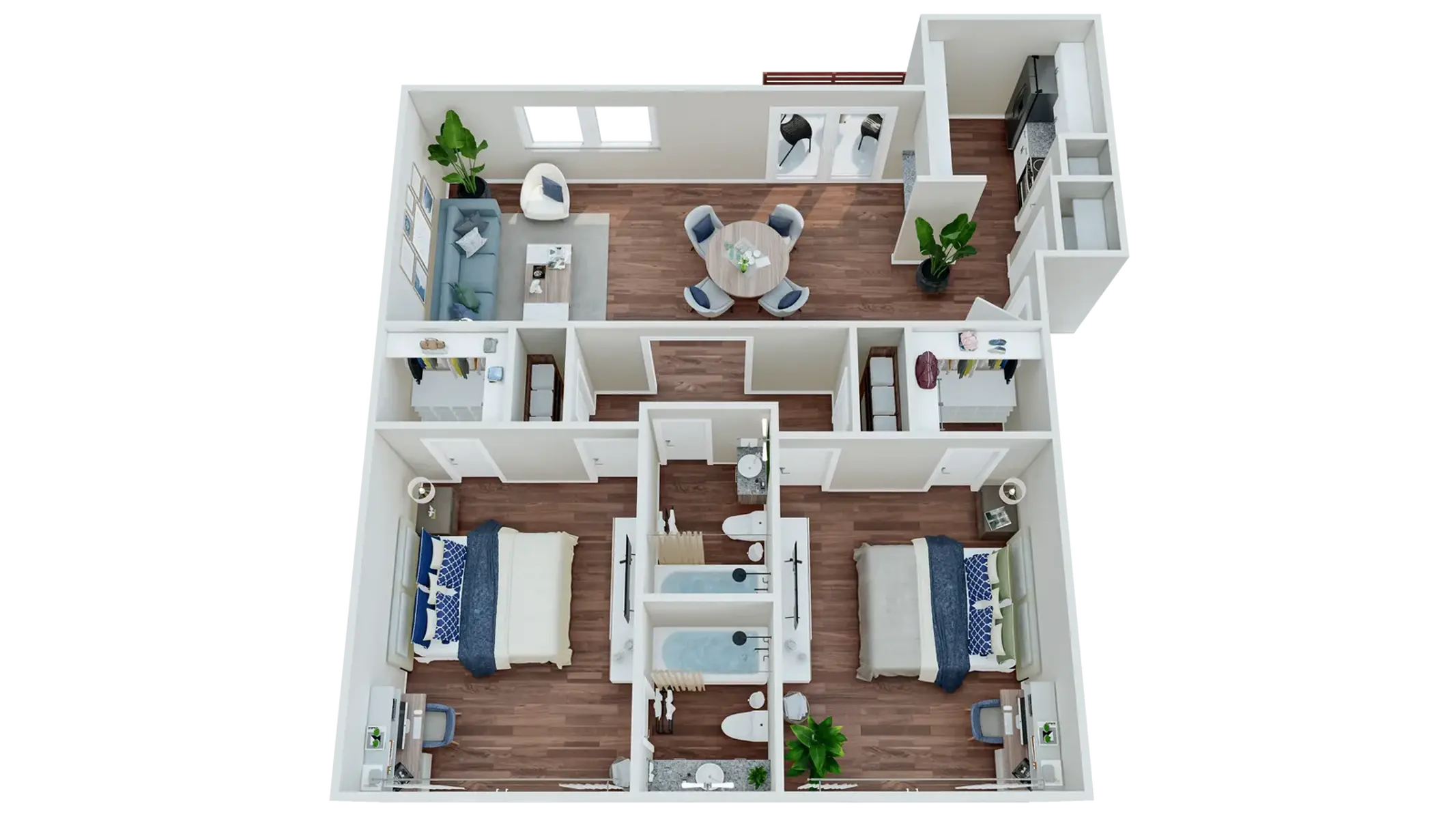 Altura​ Apartments - Diagram, Floor Plan