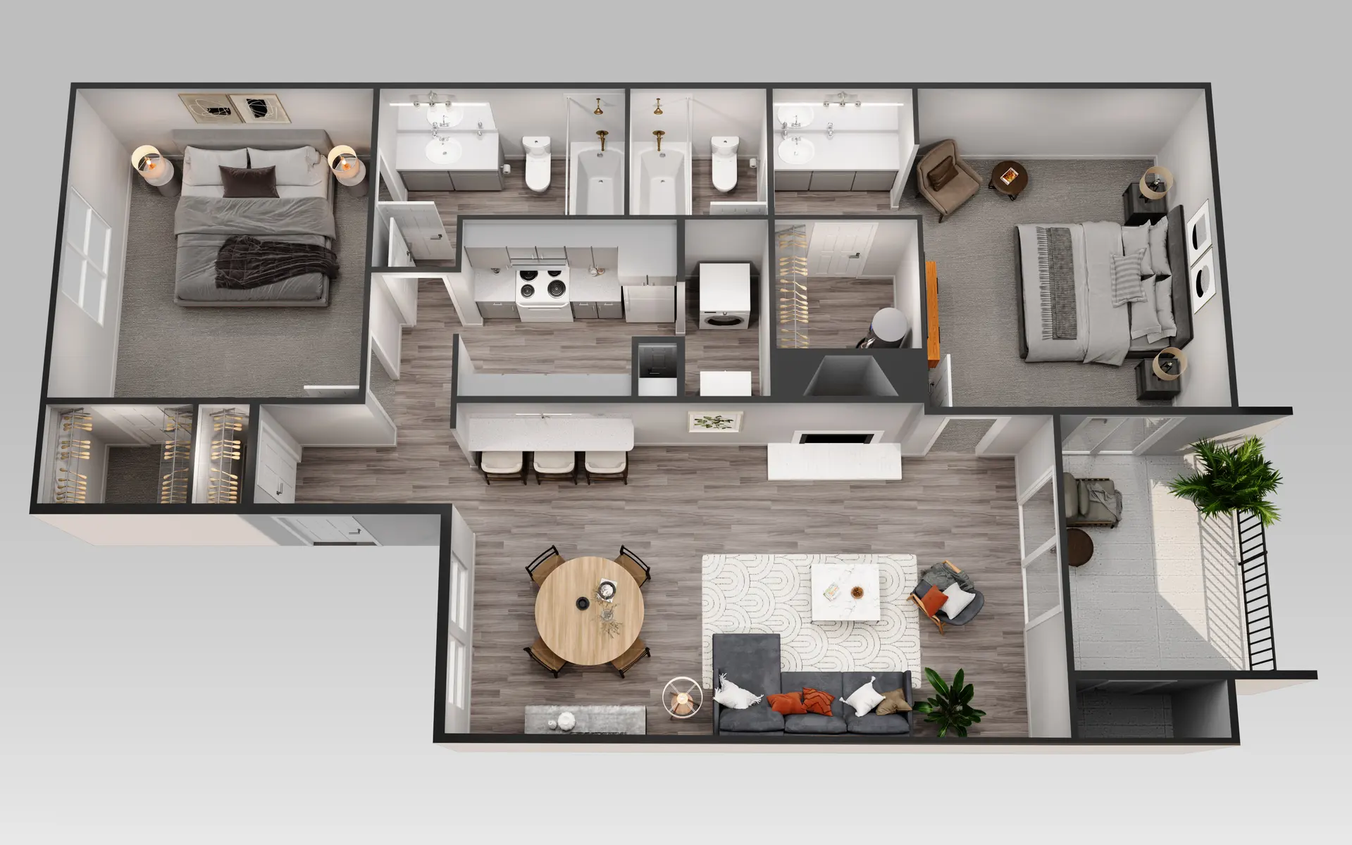 Tuscany Apartments - Indoors, Interior Design, Furniture