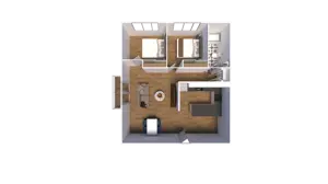 2 Bedroom 1 Bathroom
