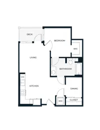 One Bedroom A3