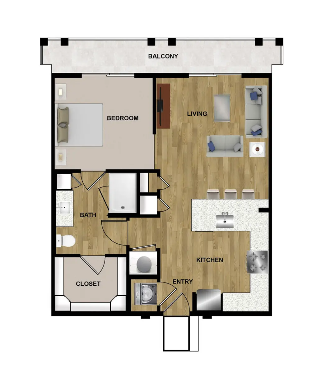 White Oak Highline - Diagram, Floor Plan, Chart