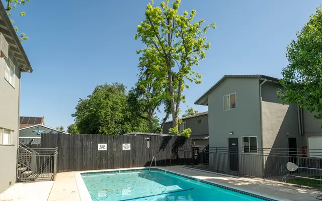 College Manor Apartments - Sycamore, Backyard, Outdoors