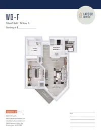 1 Bedroom 1 Bathroom