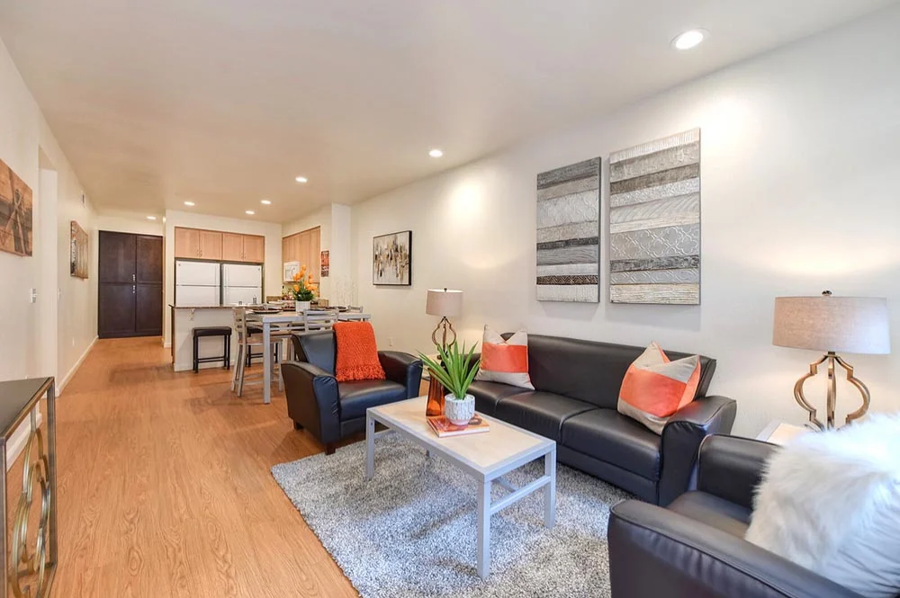 Brubeck Commons - Living Room, Room, Flooring