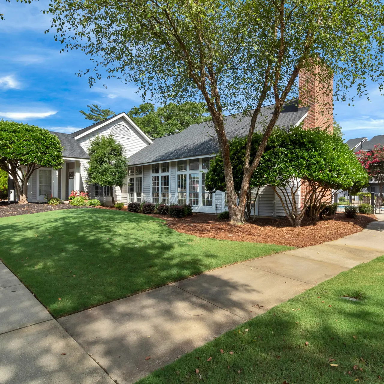 beautiful landscaping