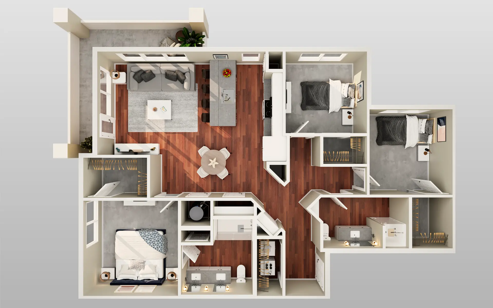 District Midtown - Diagram, Floor Plan