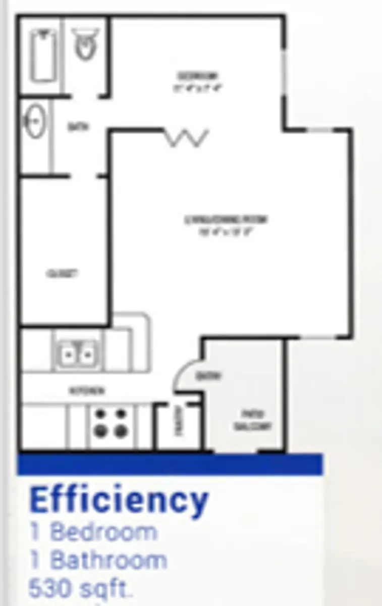 Woodlands of Arlington Apartments - Diagram, Floor Plan, Chart