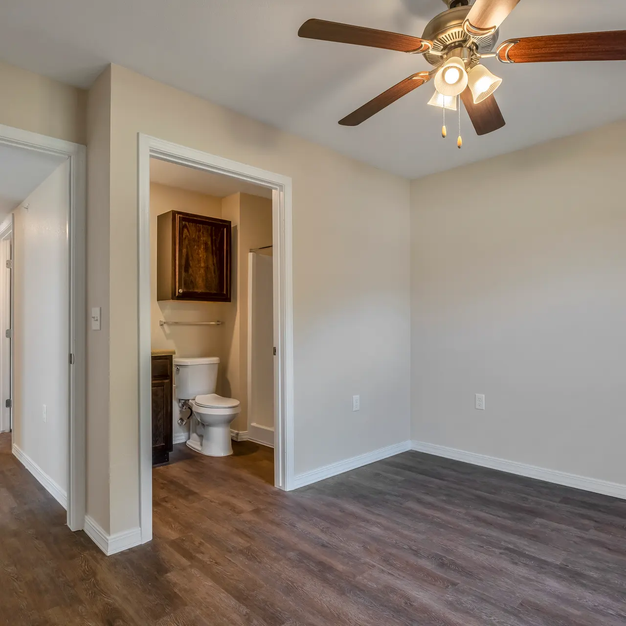 Riverbrook Apartments - Flooring, Floor, Ceiling Fan