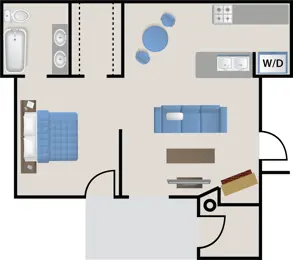 1 bdrm