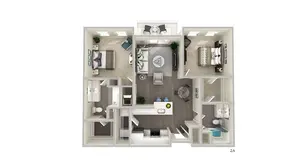 B1 - 2 Bed | 2 Bath -  Signature