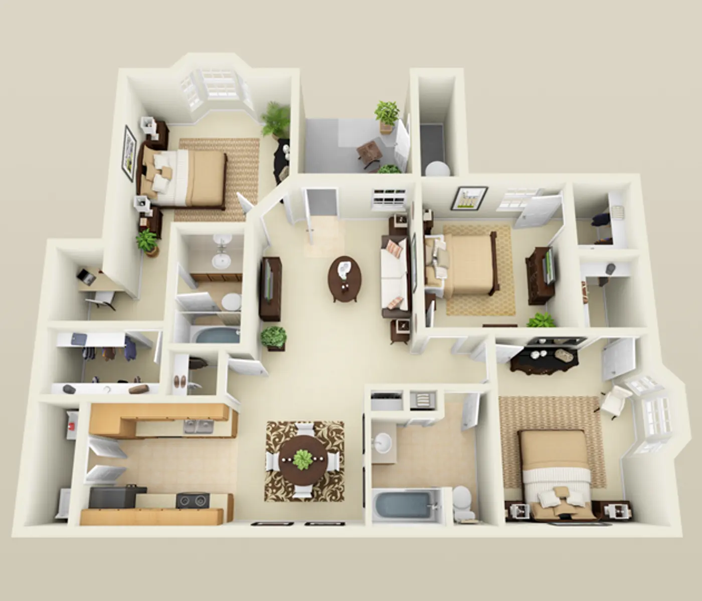 Reserve at Squirrel Run - Diagram, Floor Plan
