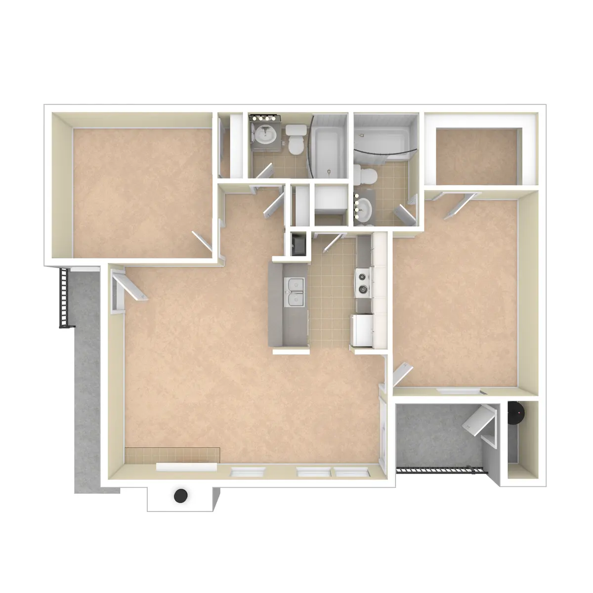Sycamore Creek Apts - Diagram