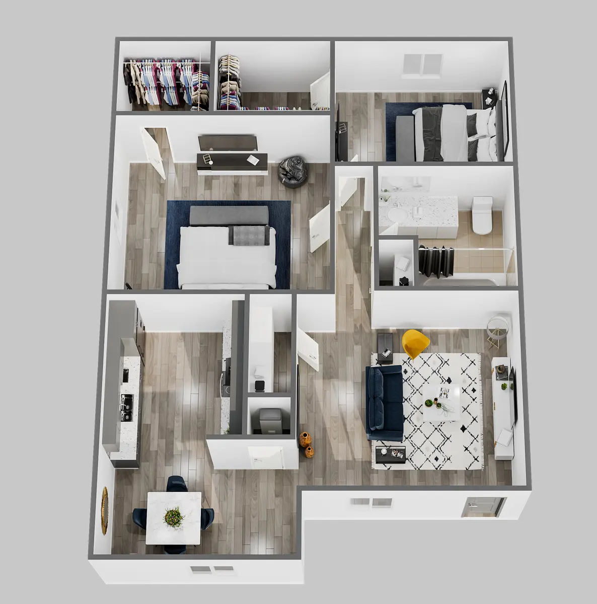 The Crossing - Floor Plan, Diagram