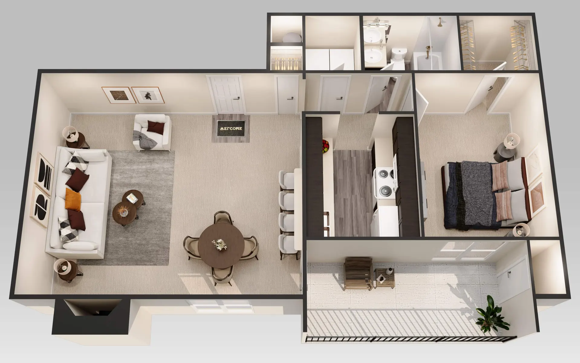 Bahama Glen Apartments - Furniture, Indoors, Living Room