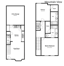 2 Bedroom 2.5 Bathroom