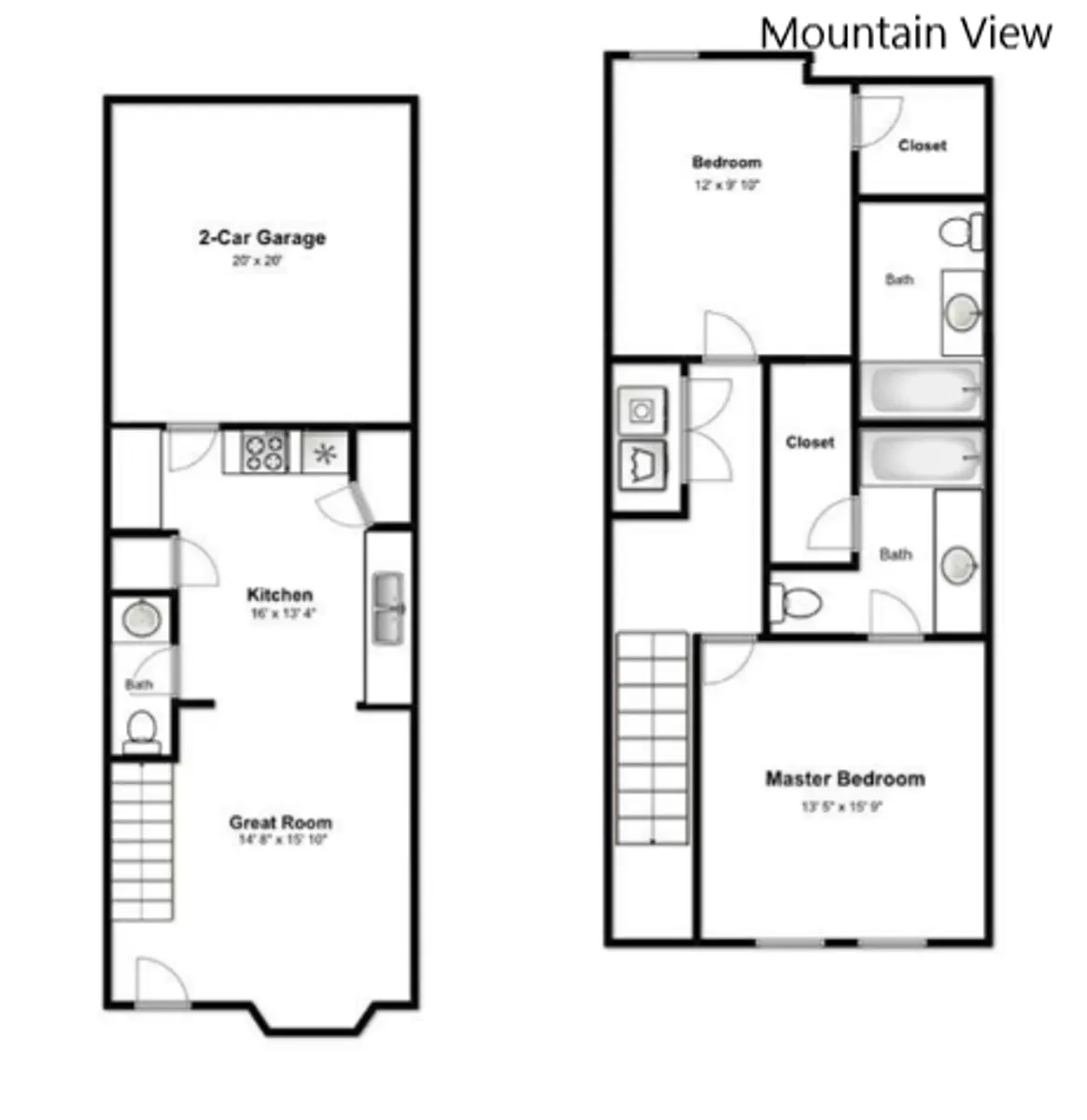 The Cove at Pleasant View - Chart, Diagram, Plan