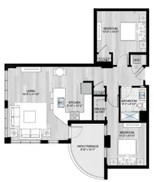 Marco | 2 Bed | 1 Bath | Signature