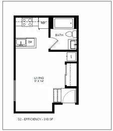 0 Bedroom 1 Bathroom