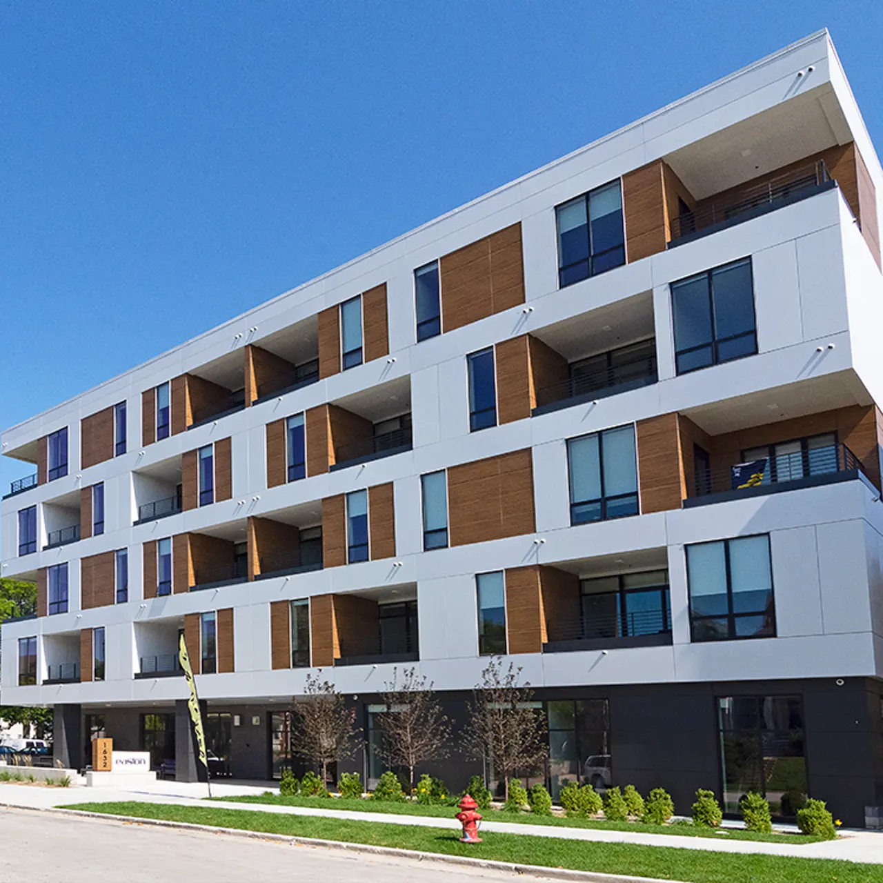 Easton Apartments - City, Apartment Building, Building