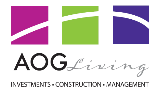 AOG Living - Logo, Text, First Aid