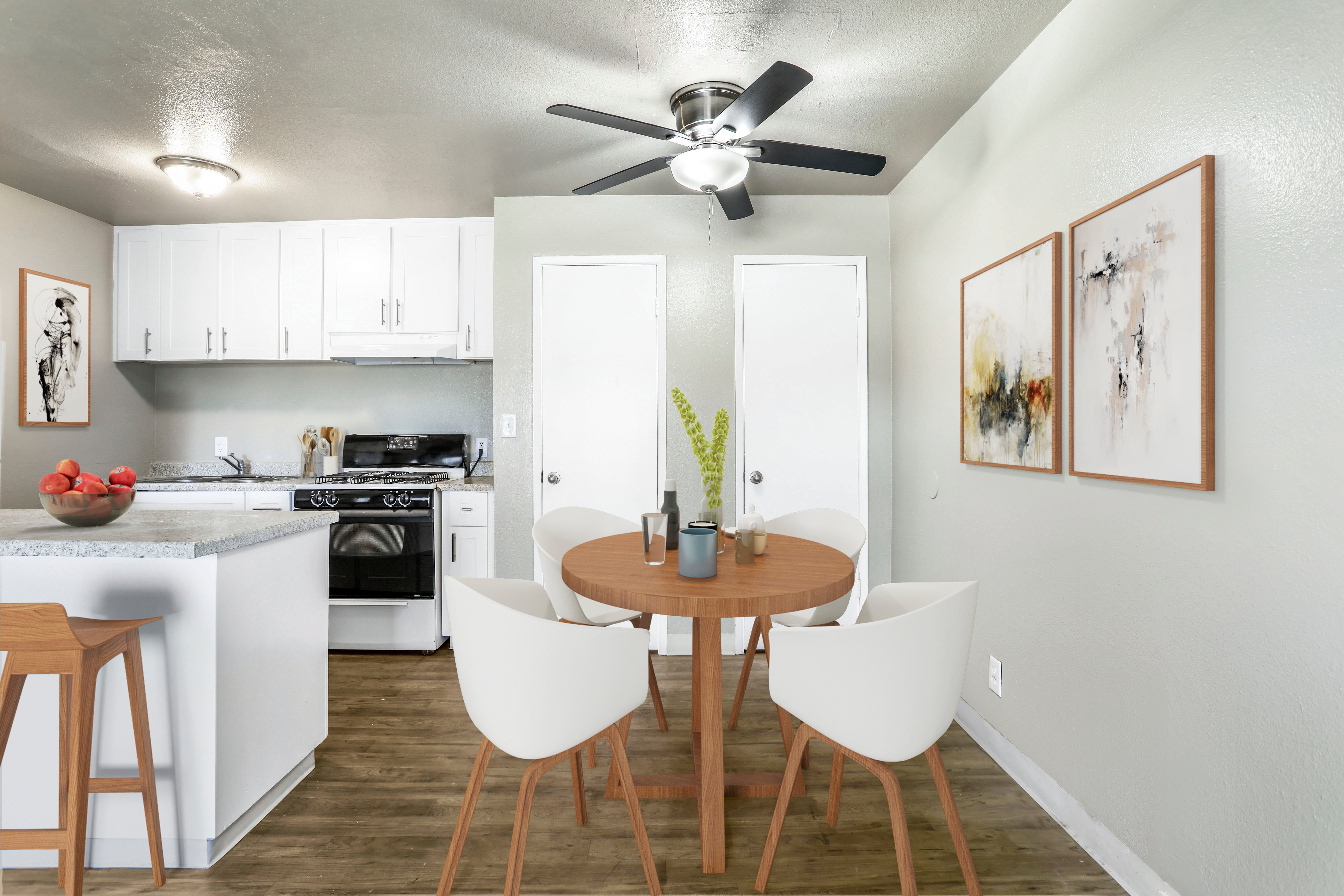Lincoln Village West - Dining Room, Dining Table, Indoors