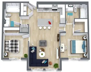 Two Bed\Two Bath