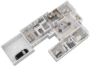 3 Bedroom 2 Bath