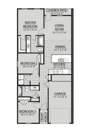 3 Bedrooms, 2 Bathrooms A