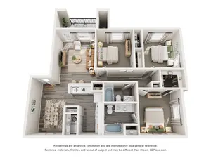 C1 | 3 Bed | 2 Bath