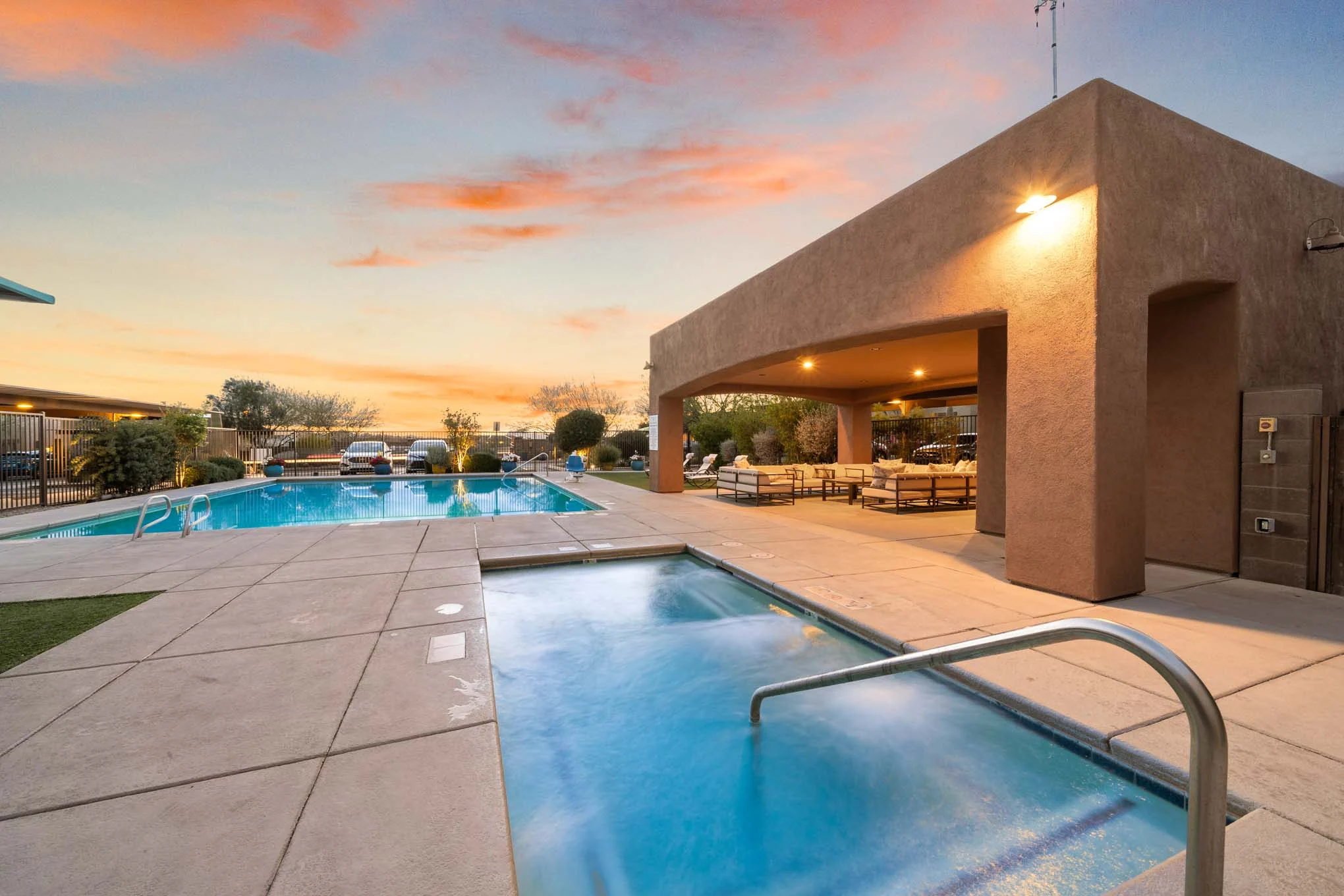 Avilla Preserve Pool, Sunset, Outdoor