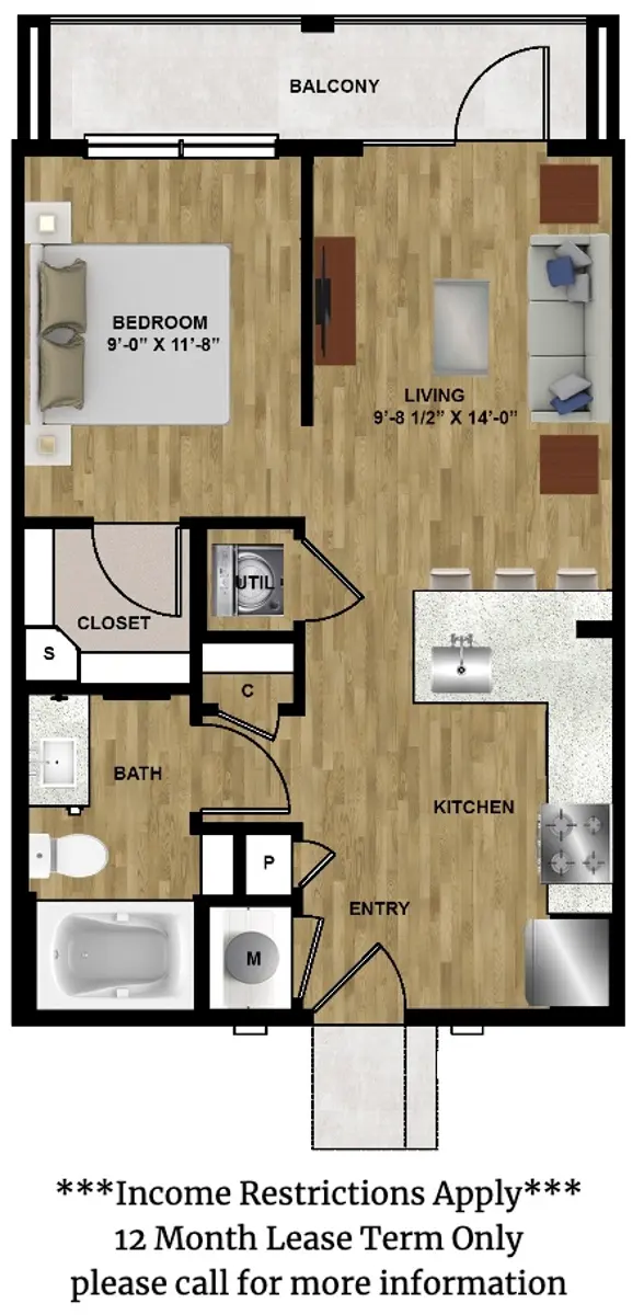 Ellis Highline - Floor Plan, Diagram