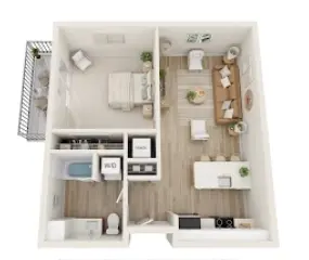 0 Bed, 1 Bath 0 Bed, 1 Bath