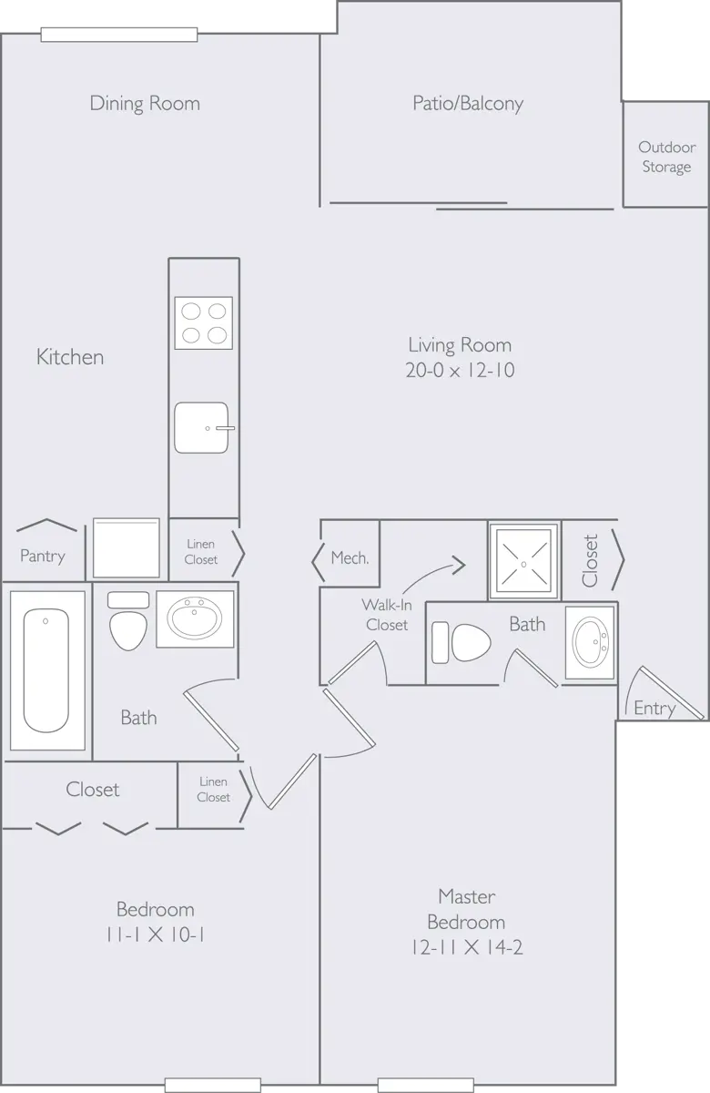Osprey Pointe - Floor Plan, Diagram
