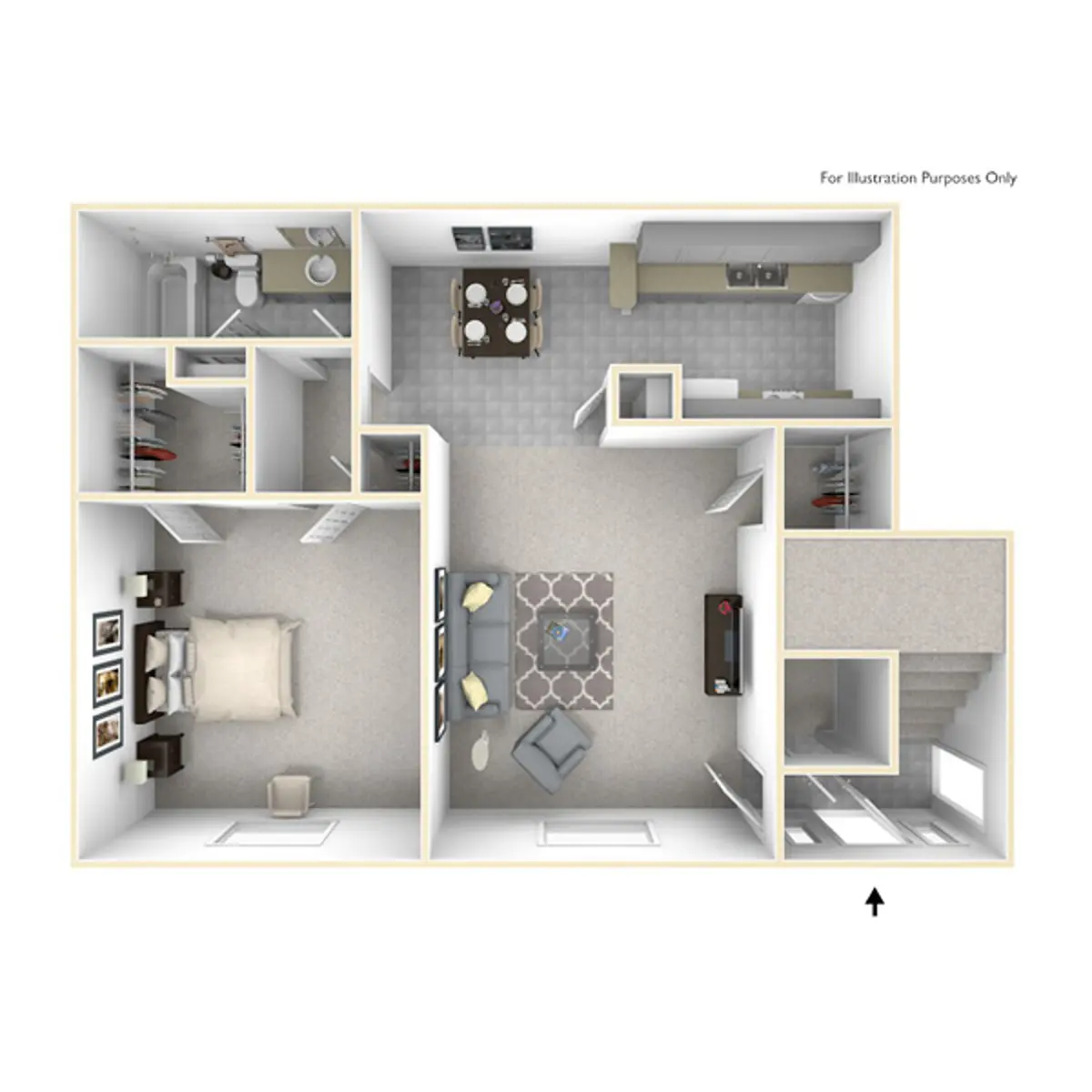 The Heights at Post Oak - Floor Plan, Diagram