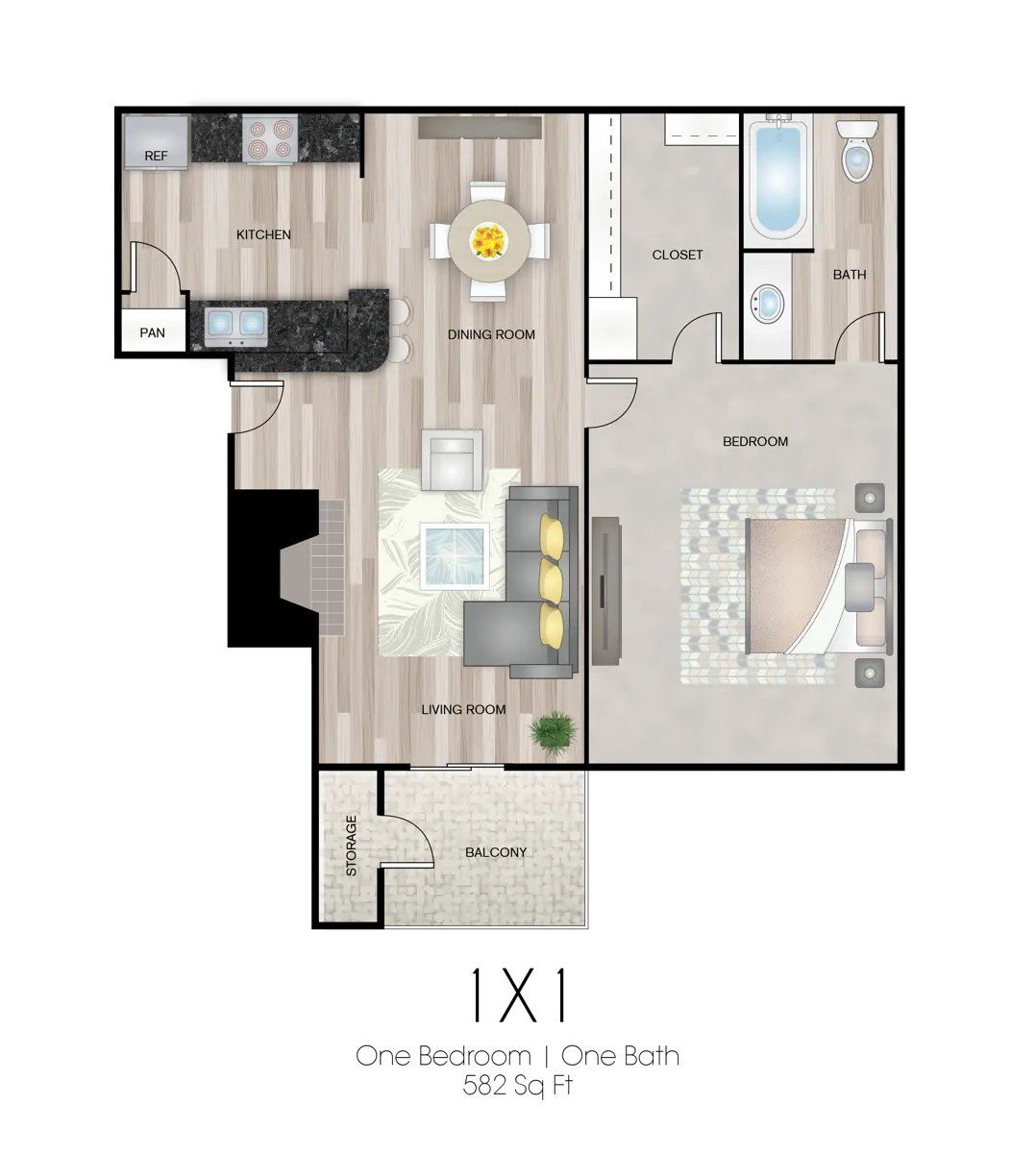 Indian Creek Apartments - Diagram