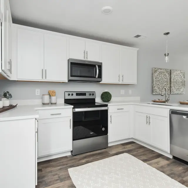 Stanley Village Townhomes - Indoors, Interior Design, Kitchen