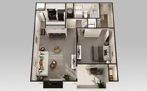 1 Bedroom 1 Bath
