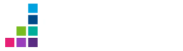 Logo of Fitwel featuring stylized colorful squares and the word 'fitwel' in white