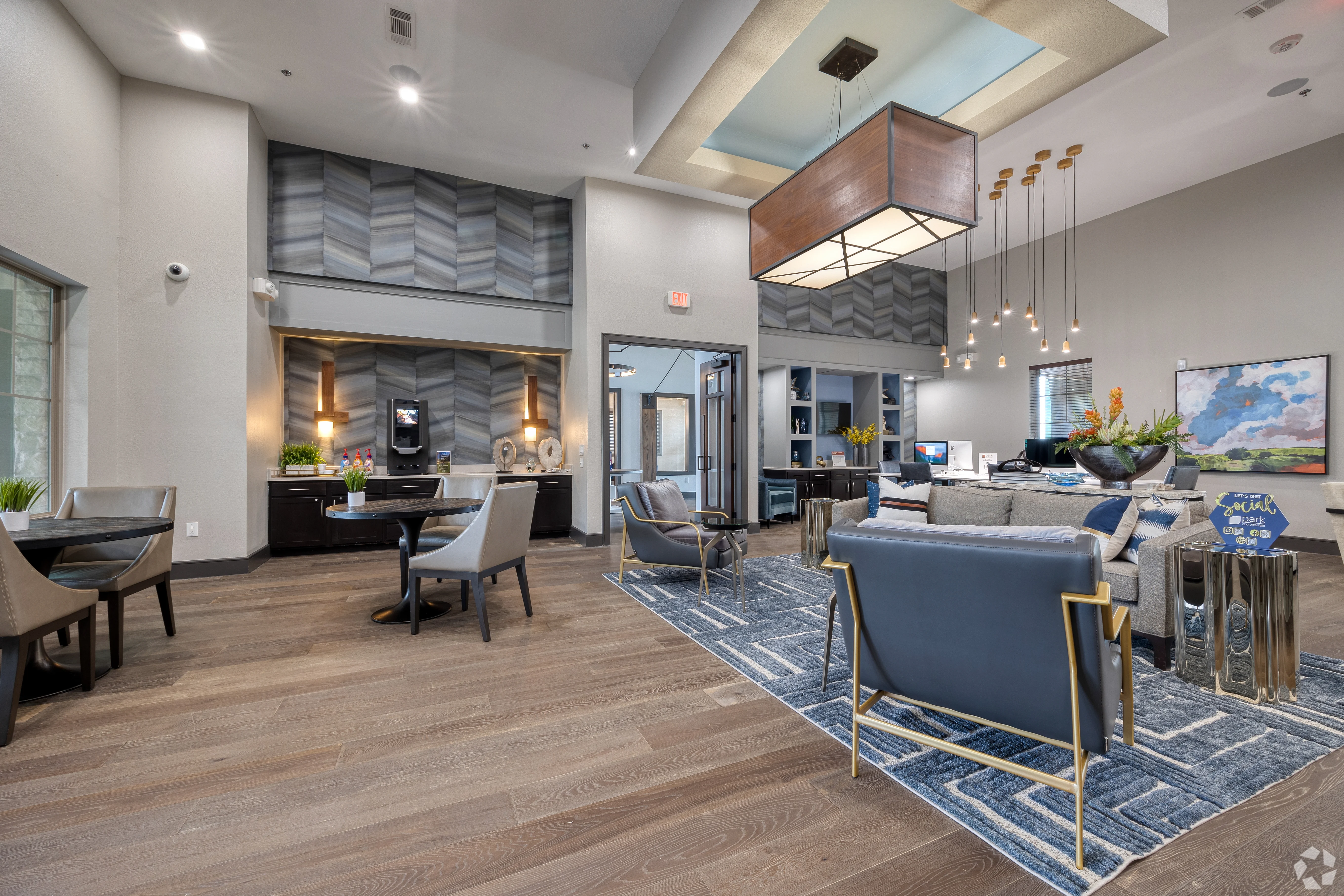 Park at Crystal Falls - Indoors, Foyer, Furniture