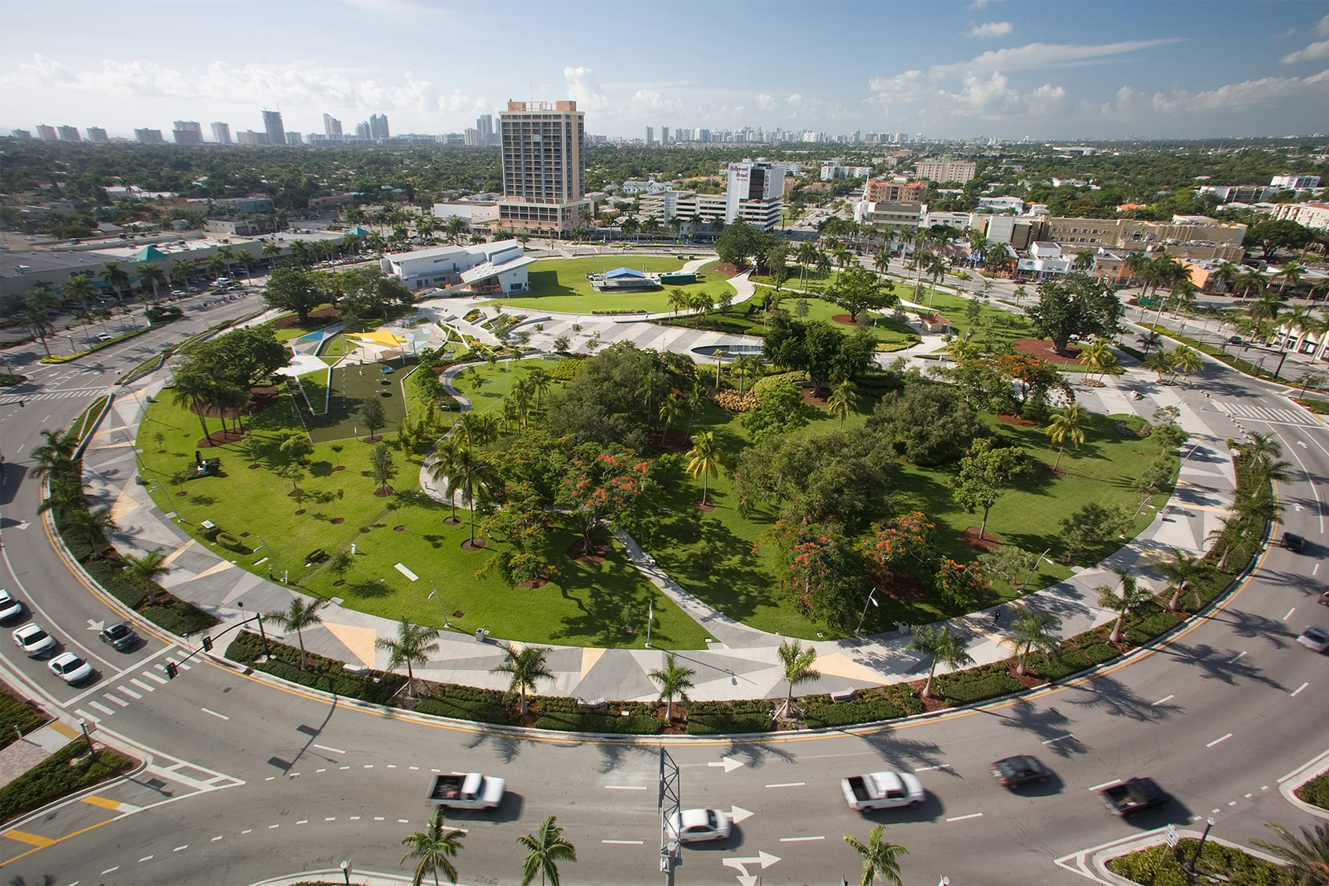 Royal Oaks Townhomes - Scenery, Aerial View